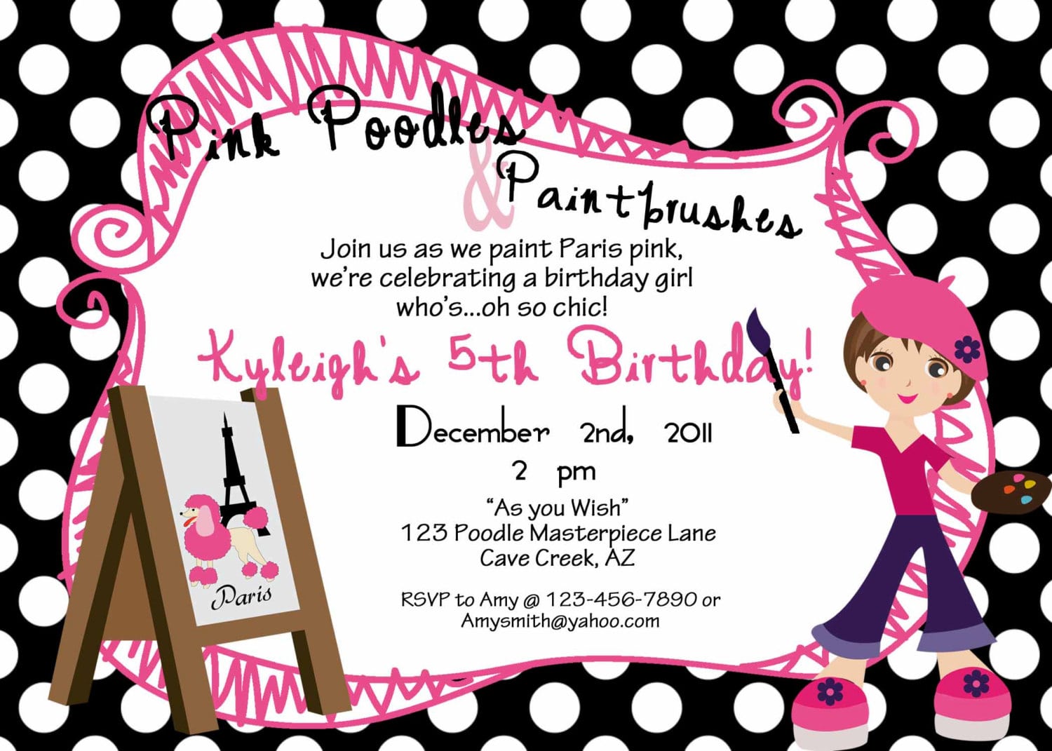 Doc    Birthday Party Invitation Cards Free â Design Of Invitation